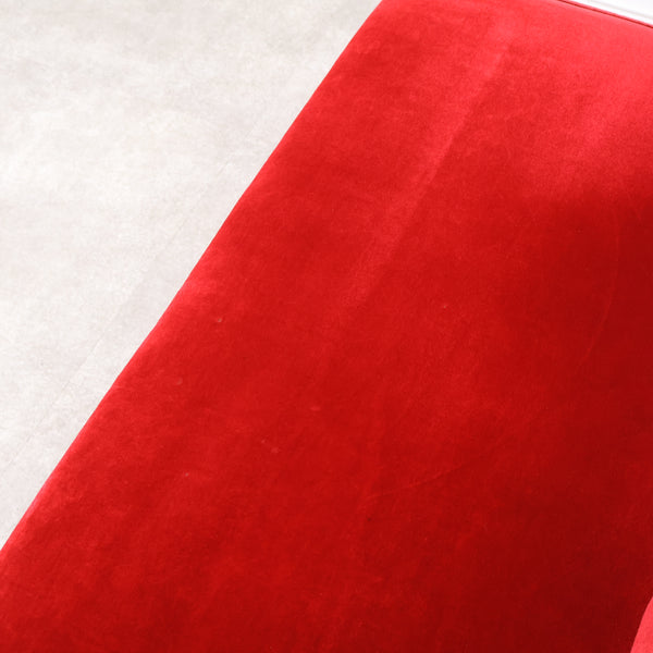 レトロなボックスソファ 2人掛け（ラウンジ・純喫茶）⑤