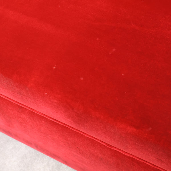 レトロなボックスソファ 2人掛け（ラウンジ・純喫茶）⑤