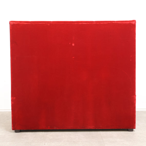 レトロなボックスソファ 2人掛け（ラウンジ・純喫茶）⑤