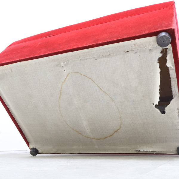 レトロなボックスソファ 2人掛け（ラウンジ・純喫茶）⑥