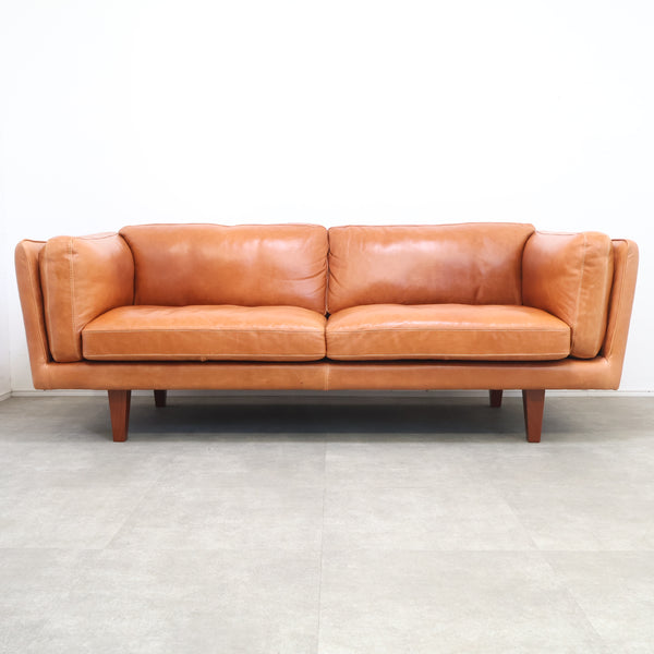 CRASH GATE PUMP 本革 3人掛けソファ タブレザーワークス キャメル