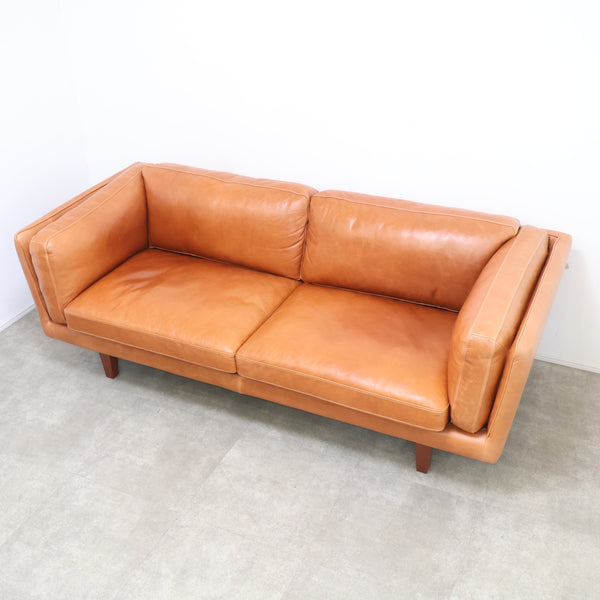 CRASH GATE PUMP 本革 3人掛けソファ タブレザーワークス キャメル