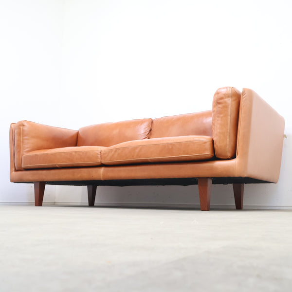 CRASH GATE PUMP 本革 3人掛けソファ タブレザーワークス キャメル