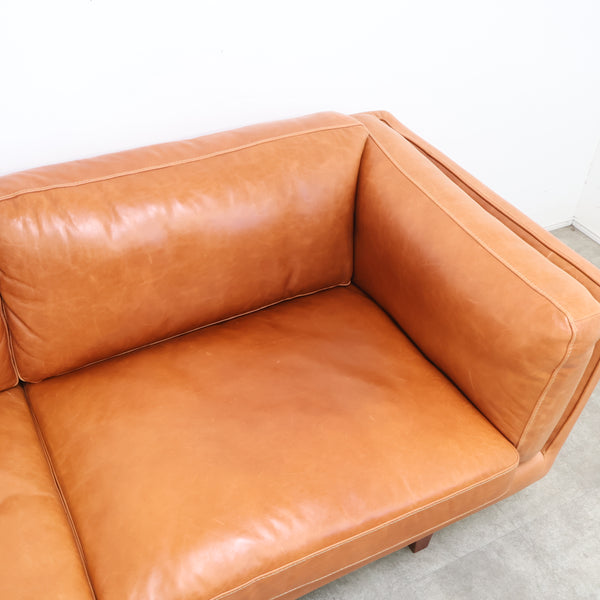 CRASH GATE PUMP 本革 3人掛けソファ タブレザーワークス キャメル