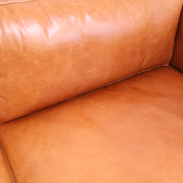 CRASH GATE PUMP 本革 3人掛けソファ タブレザーワークス キャメル