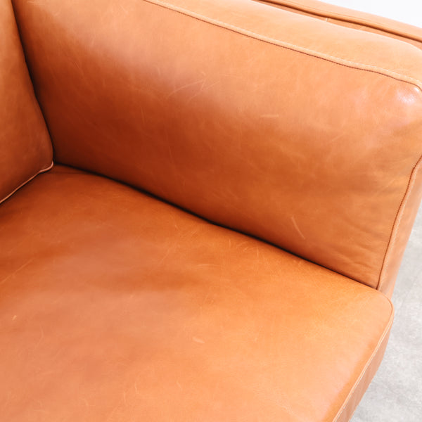 CRASH GATE PUMP 本革 3人掛けソファ タブレザーワークス キャメル