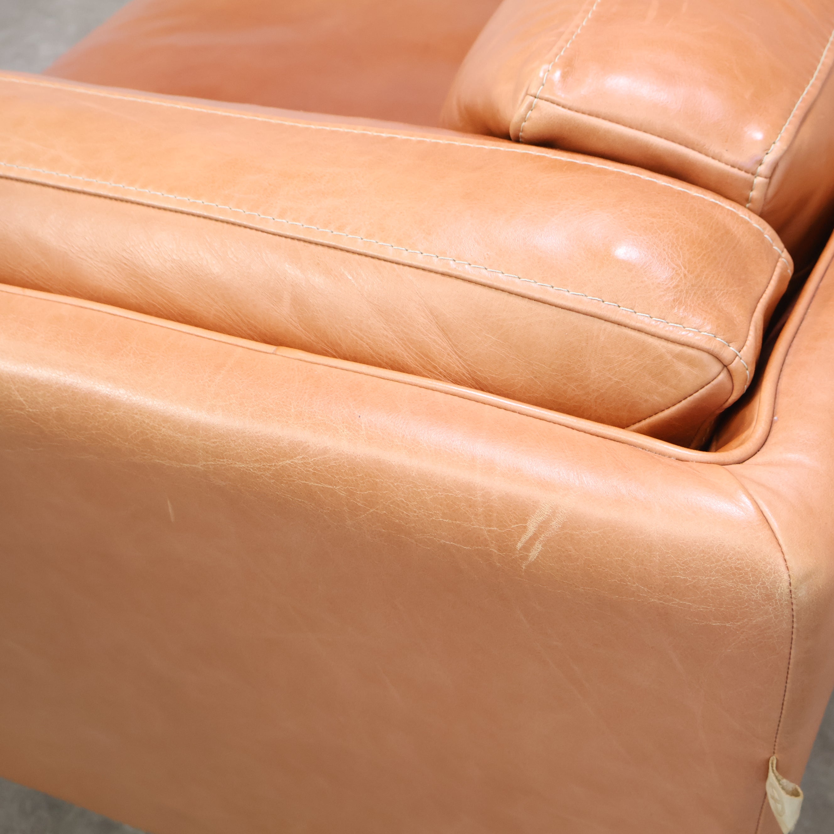 CRASH GATE PUMP 本革 3人掛けソファ タブレザーワークス キャメル