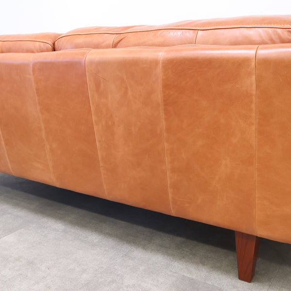 CRASH GATE PUMP 本革 3人掛けソファ タブレザーワークス キャメル