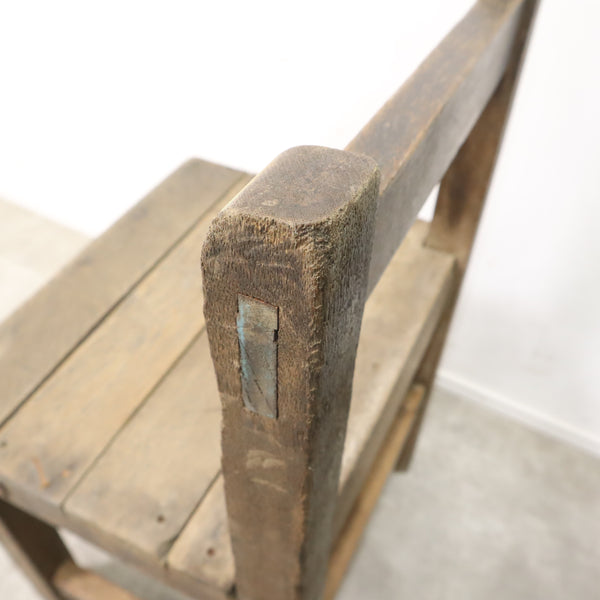 古い木製椅子・キッズチェア No.1