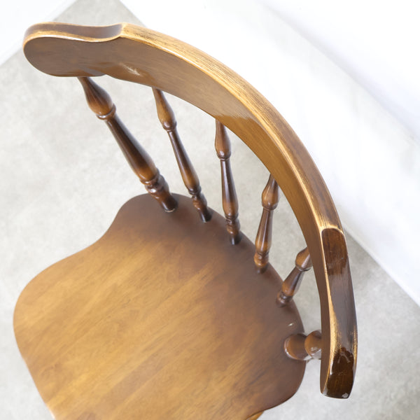 飛騨産業 キツツキマークのウィンザーチェア ③