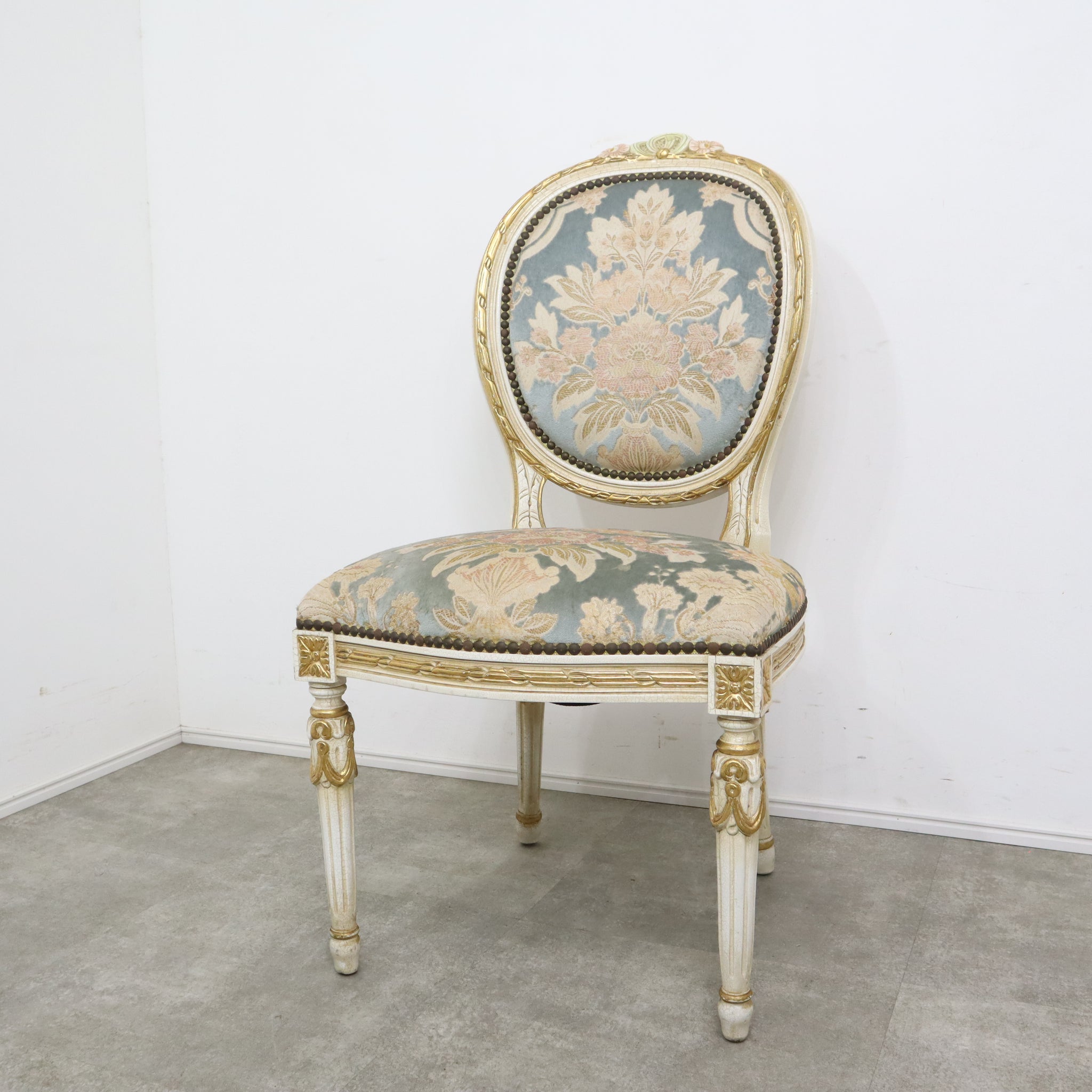 イタリア製ロココ 美しいアンティークチェア