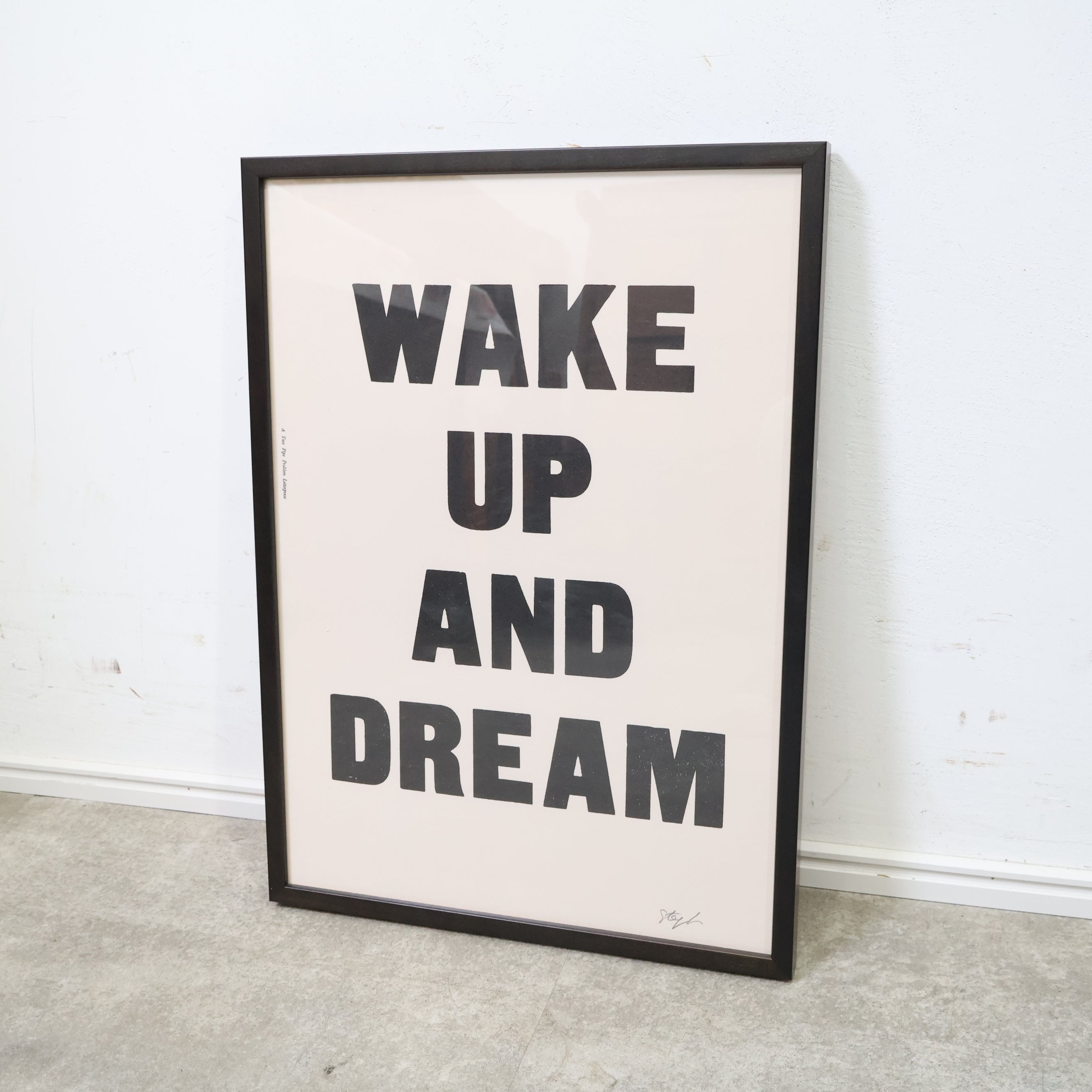 A TWO PIPE PROBLEM LETTERPRESS  ポスター A TWO PIPE PROBLEM LETTERPRESS ポスター ハル A TWO PIPE PROBLEM