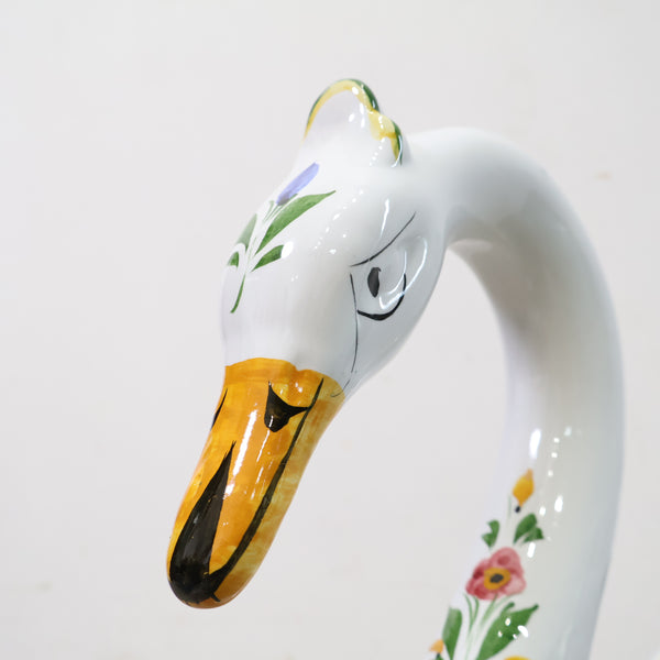 白鳥の大きな花瓶・フラワーベース