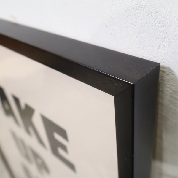 A TWO PIPE PROBLEM LETTERPRESS タイポグラフィ アートポスター