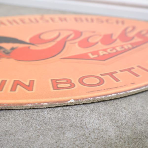 アンハイザー・ブッシュ Pale Lager ヴィンテージ 看板プリント