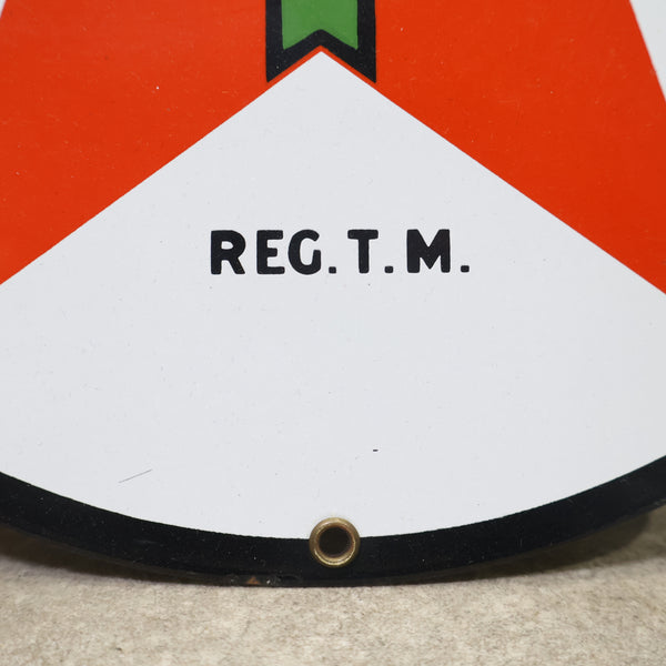 TEXACO サイン 丸型 テキサコ 看板プリント