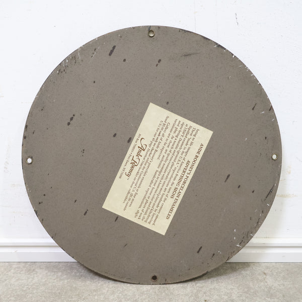 TEXACO サイン 丸型 テキサコ 看板プリント