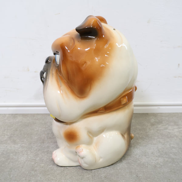 ブルドッグの貯金箱