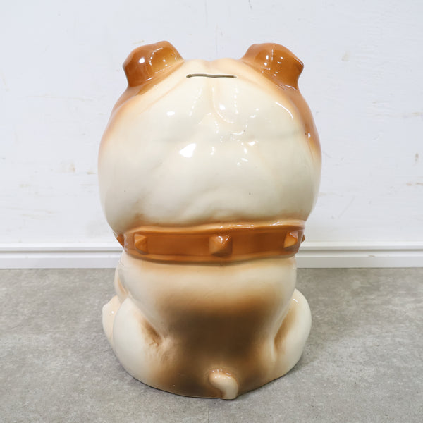 ブルドッグの貯金箱
