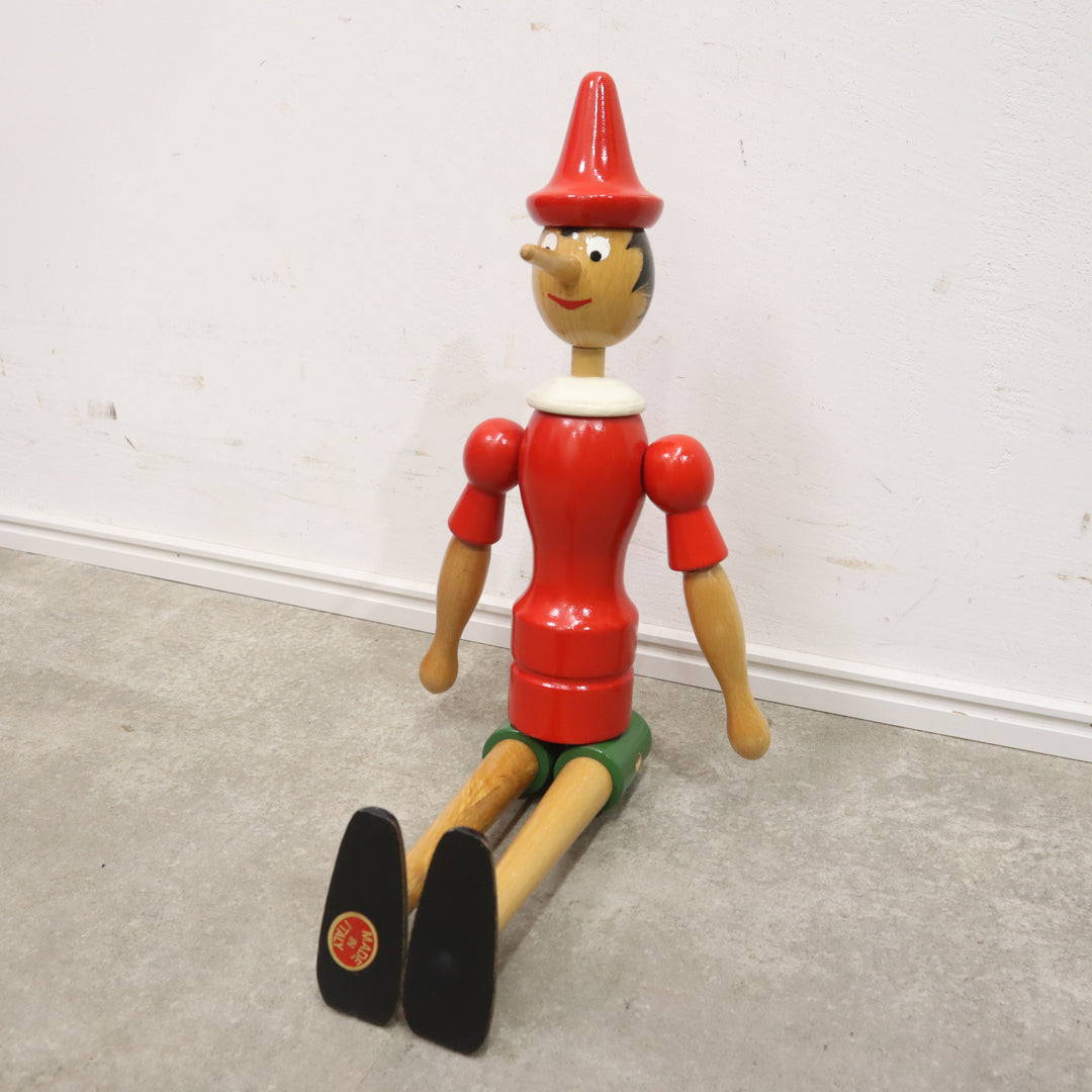 レトロ玩具 ピノキオ ガラガラピノキオの木製人形 – バナルオンライン 