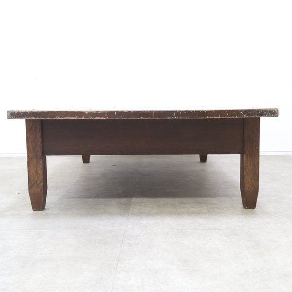 座卓のような両面文机（引出し付き）