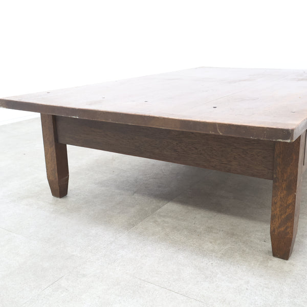 座卓のような両面文机（引出し付き）