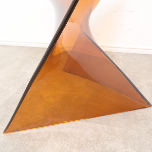 東谷のアクリル サイドテーブル