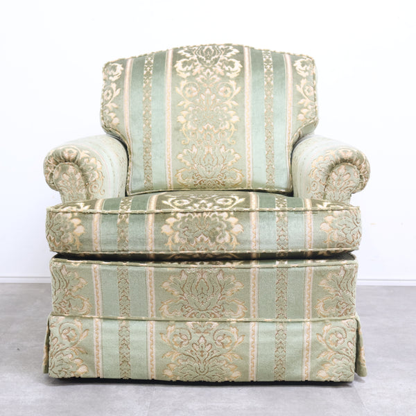 ドレクセルヘリテイジ DREXEL HERITAGEの金華山織り1人掛けソファ