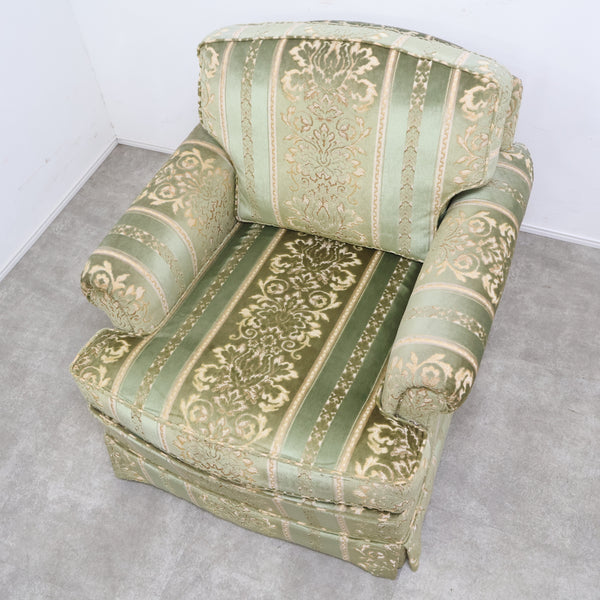 ドレクセルヘリテイジ DREXEL HERITAGEの金華山織り1人掛けソファ