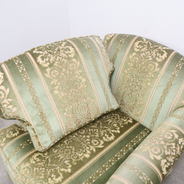 ドレクセルヘリテイジ DREXEL HERITAGEの金華山織り1人掛けソファ