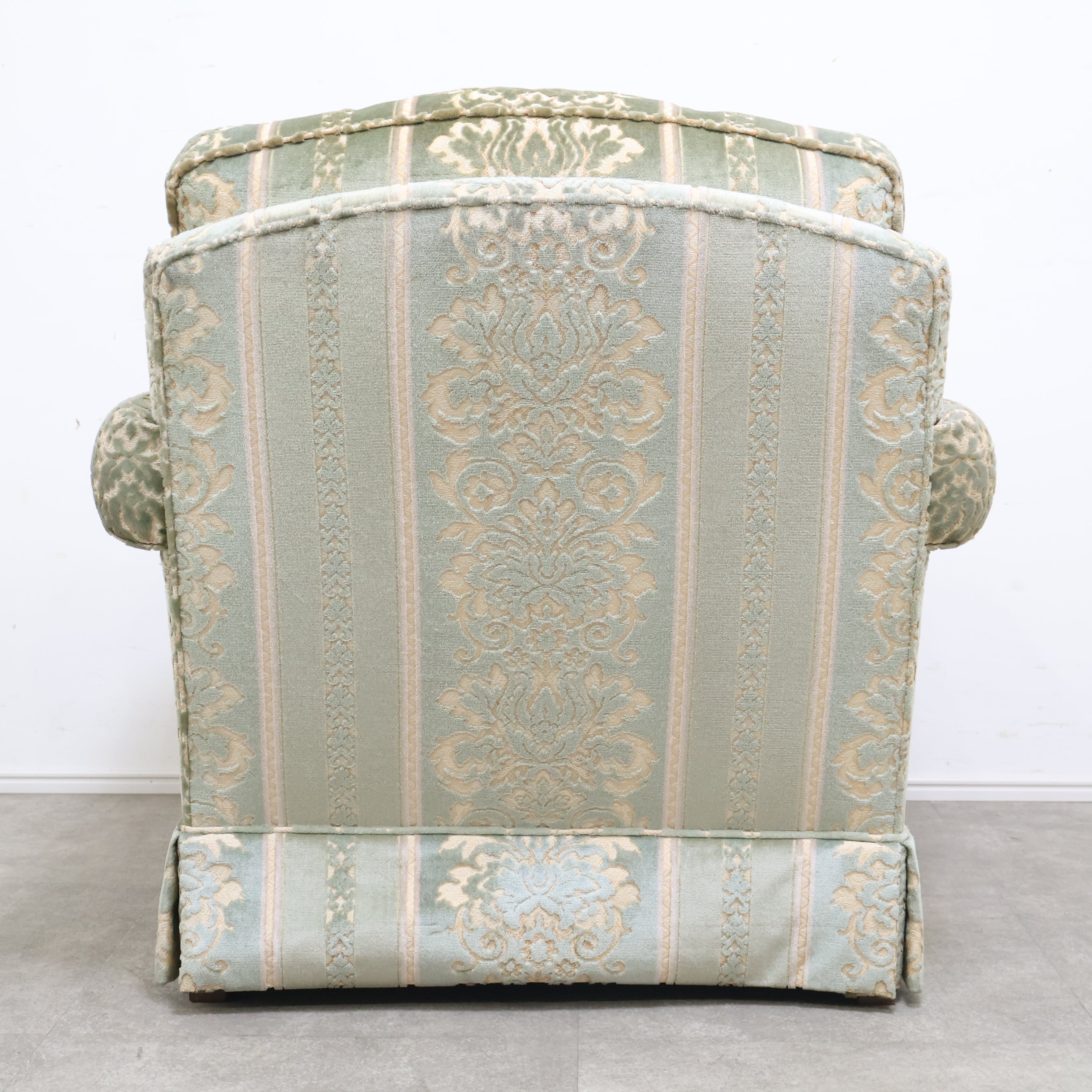 ドレクセルヘリテイジ DREXEL HERITAGEの金華山織り1人掛けソファ