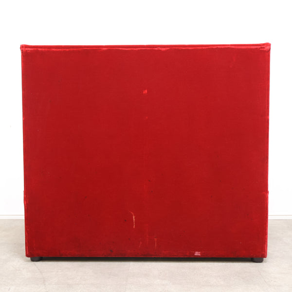 レトロなボックスソファ 2人掛け（ラウンジ・純喫茶）⑦