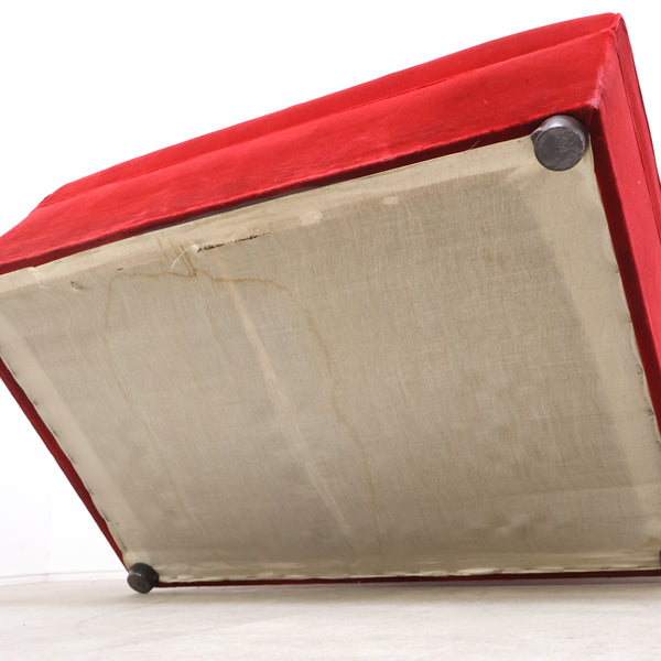 レトロなボックスソファ 2人掛け（ラウンジ・純喫茶）⑧