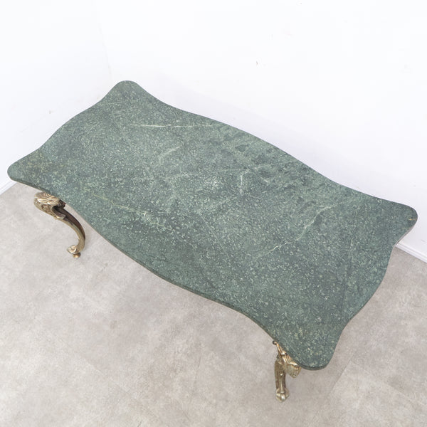 大理石天板のセンターテーブル