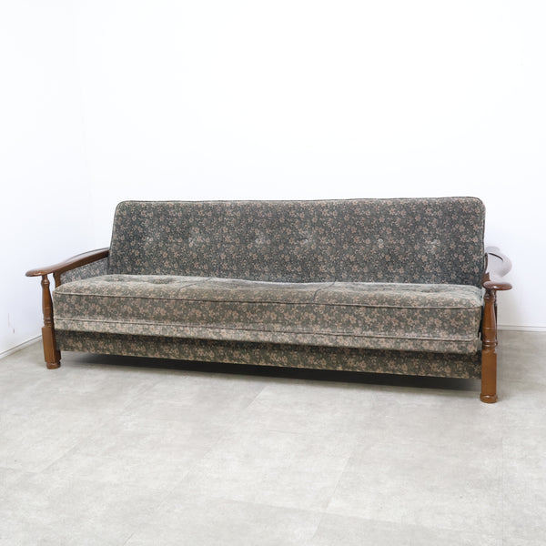 カリモク家具 karimoku コロニアルシリーズのソファベッド