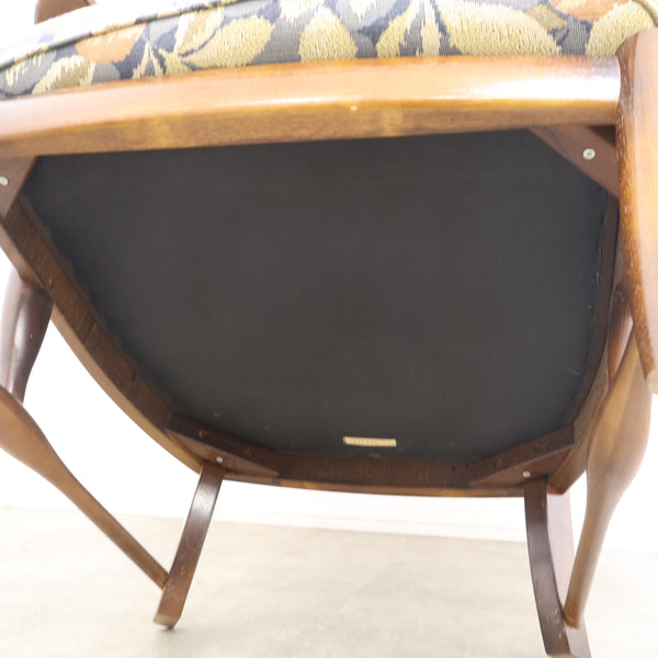カリモク家具 コロニアル1人掛けソファ No.1
