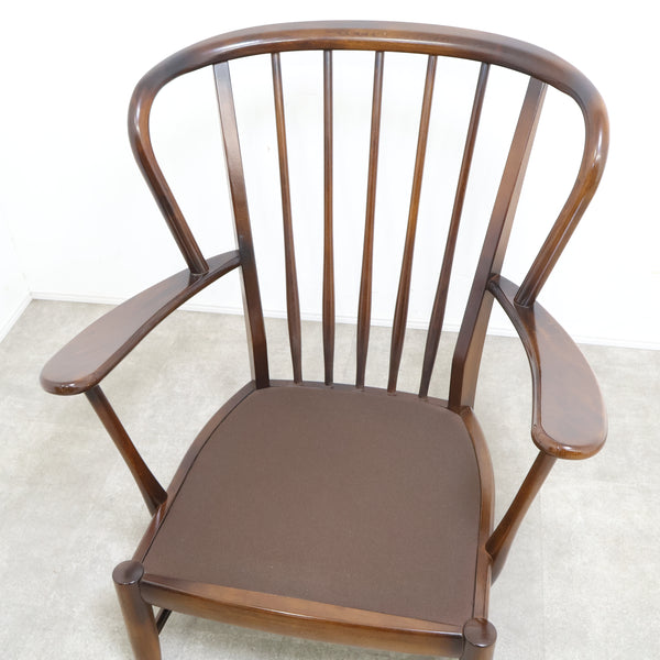 カリモク家具 コロニアル1人掛けソファ No.1
