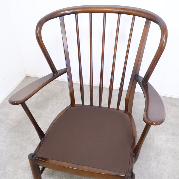 カリモク家具 コロニアル1人掛けソファ No.2