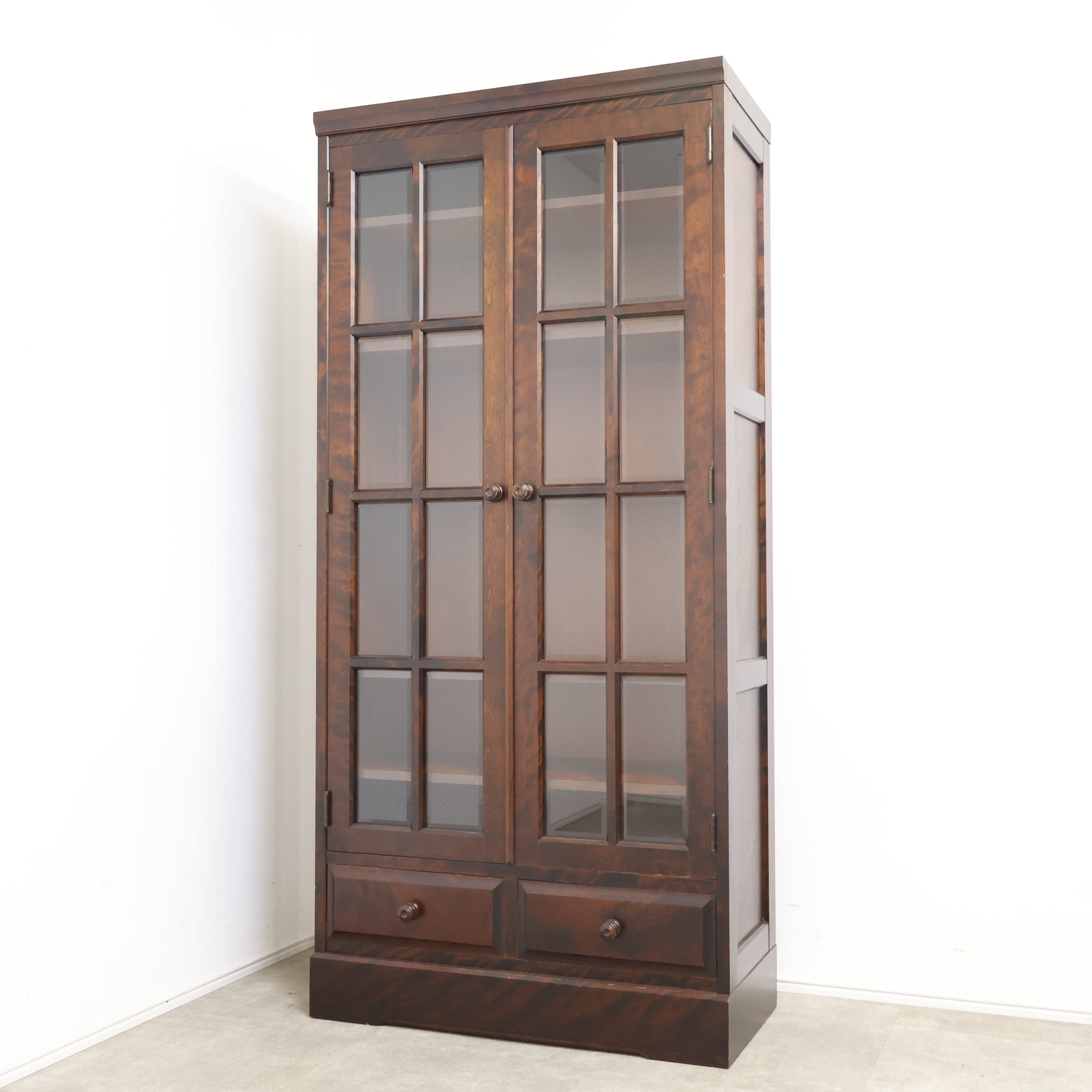 吉野民芸　ガラスキャビネット 吉野民芸 ガラスキャビネット 吉野民芸 ガラスキャビネット 吉野民芸