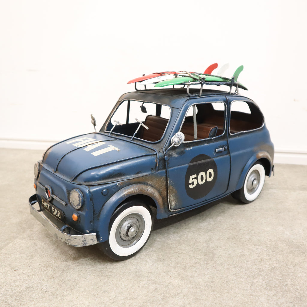 100％本物 ブリキのクラシックカー（FIAT500） – バナルオンラインショップ 自動車