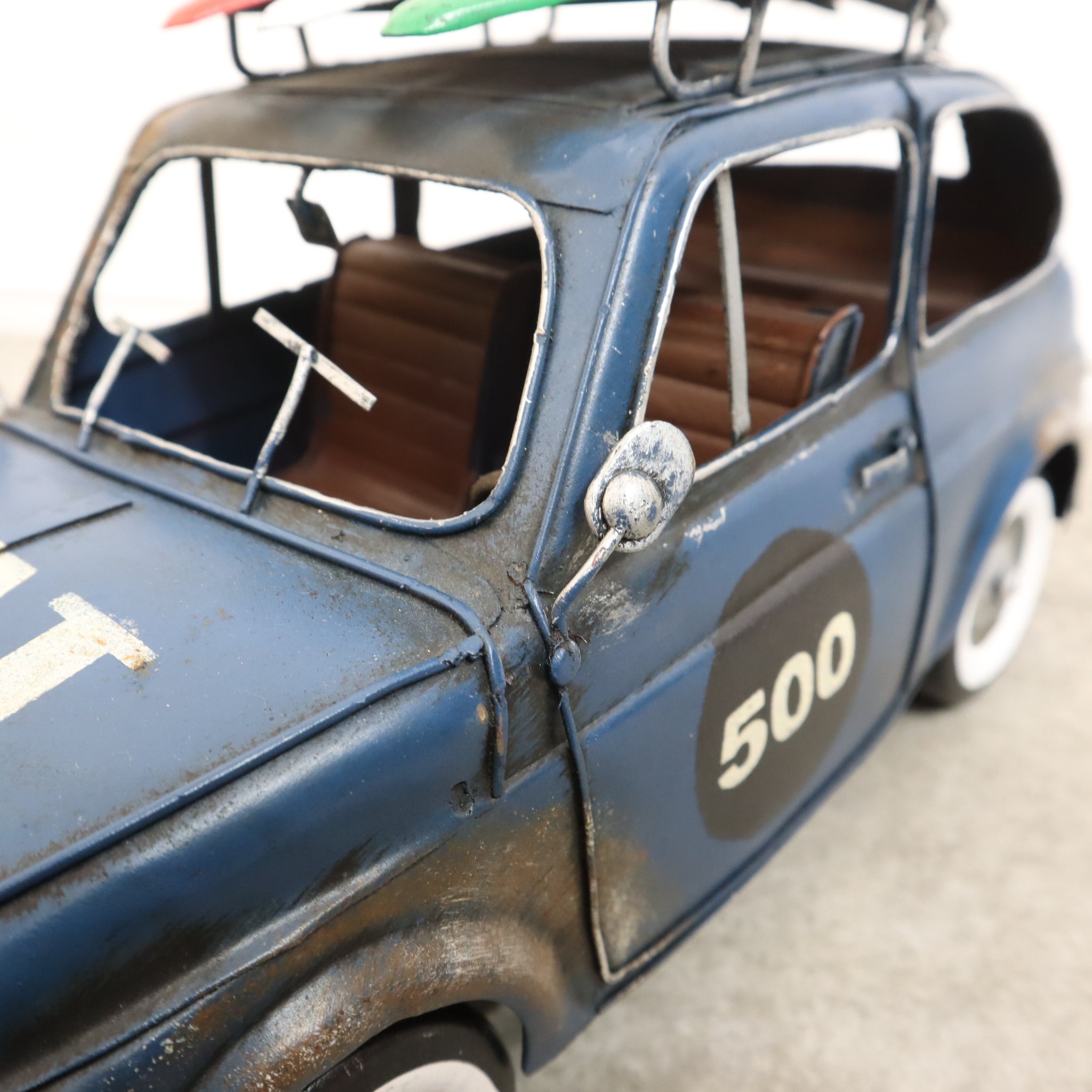 ブリキのクラシックカー（FIAT500） – バナルオンラインショップ