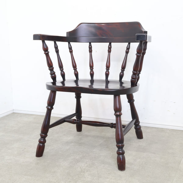 九州民芸家具のウィンザーチェア キャプテンチェア No.1