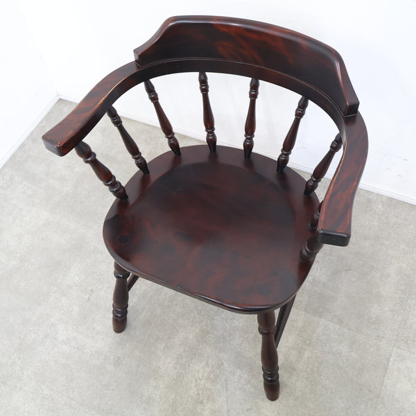 九州民芸家具のウィンザーチェア キャプテンチェア No.1