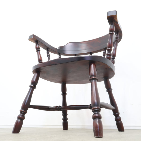 九州民芸家具のウィンザーチェア キャプテンチェア No.1