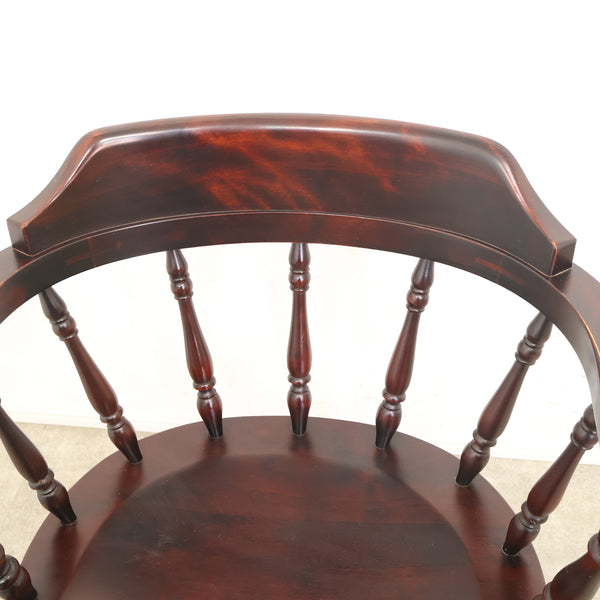 九州民芸家具のウィンザーチェア キャプテンチェア No.1