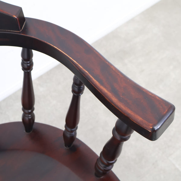 九州民芸家具のウィンザーチェア キャプテンチェア No.1