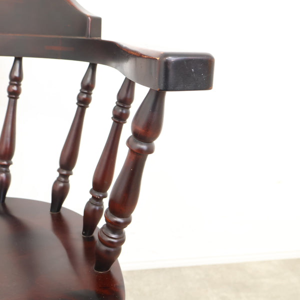 九州民芸家具のウィンザーチェア キャプテンチェア No.1