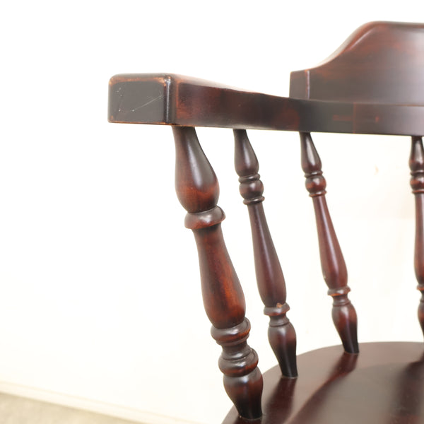 九州民芸家具のウィンザーチェア キャプテンチェア No.1