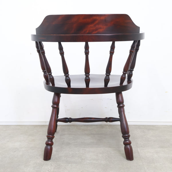 九州民芸家具のウィンザーチェア キャプテンチェア No.1