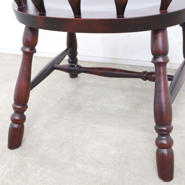 九州民芸家具のウィンザーチェア キャプテンチェア No.1